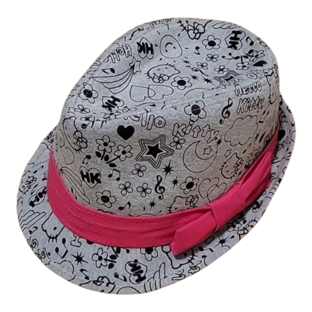 Hello Kitty Fedora Style Hat